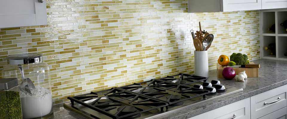 Glass Mosaic Backsplash